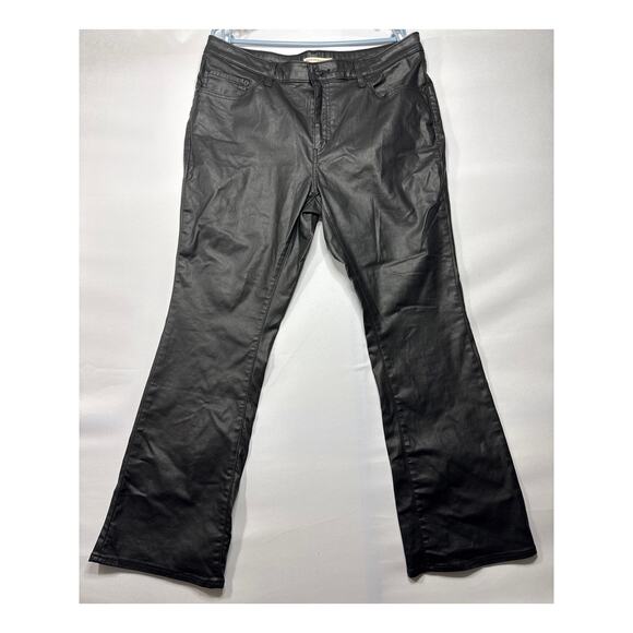 Levi's Denim - Levis 725 Women's High Rise Bootcut Black Coated Stretch Jeans - 34 (37x31.5)